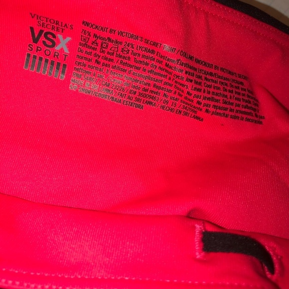 Victoria secret vsx sport pink geo leggings small - Picture 6 of 6